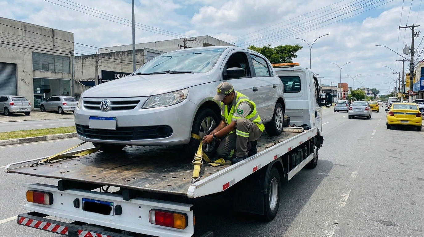 Recolhimento após Colisão em Bauru‑SP